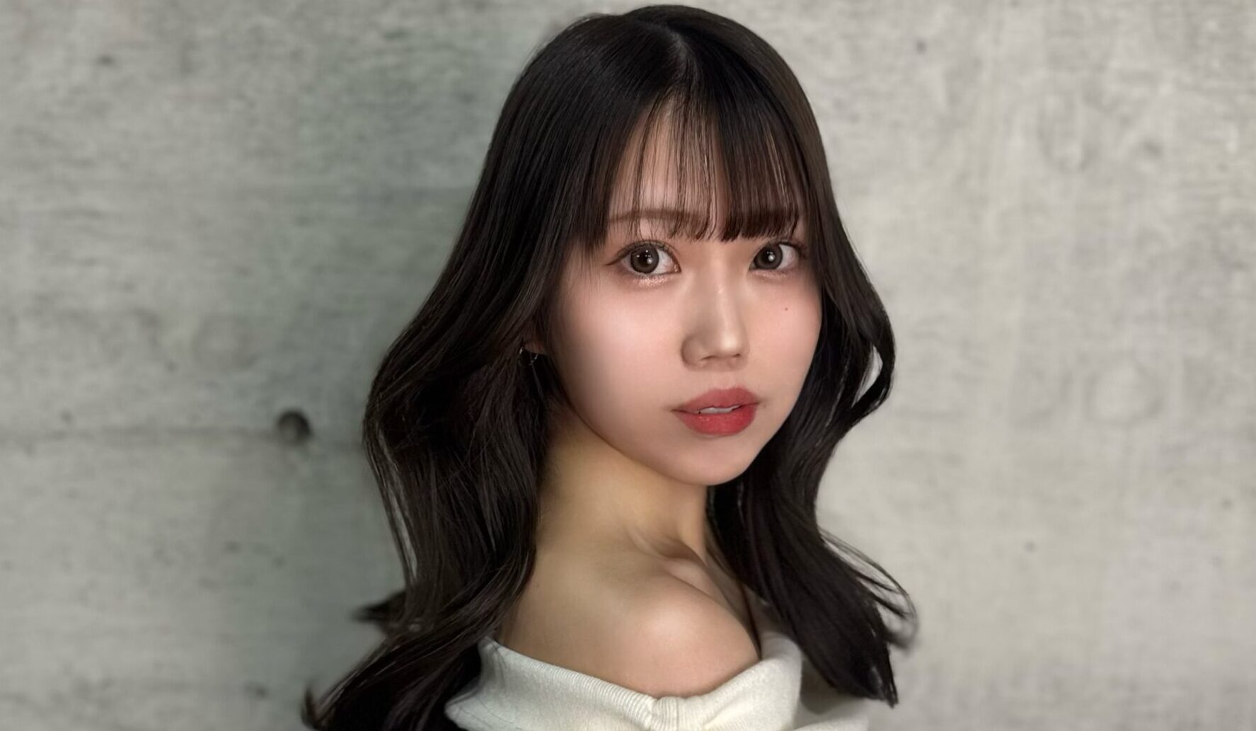 Child under hair dryer