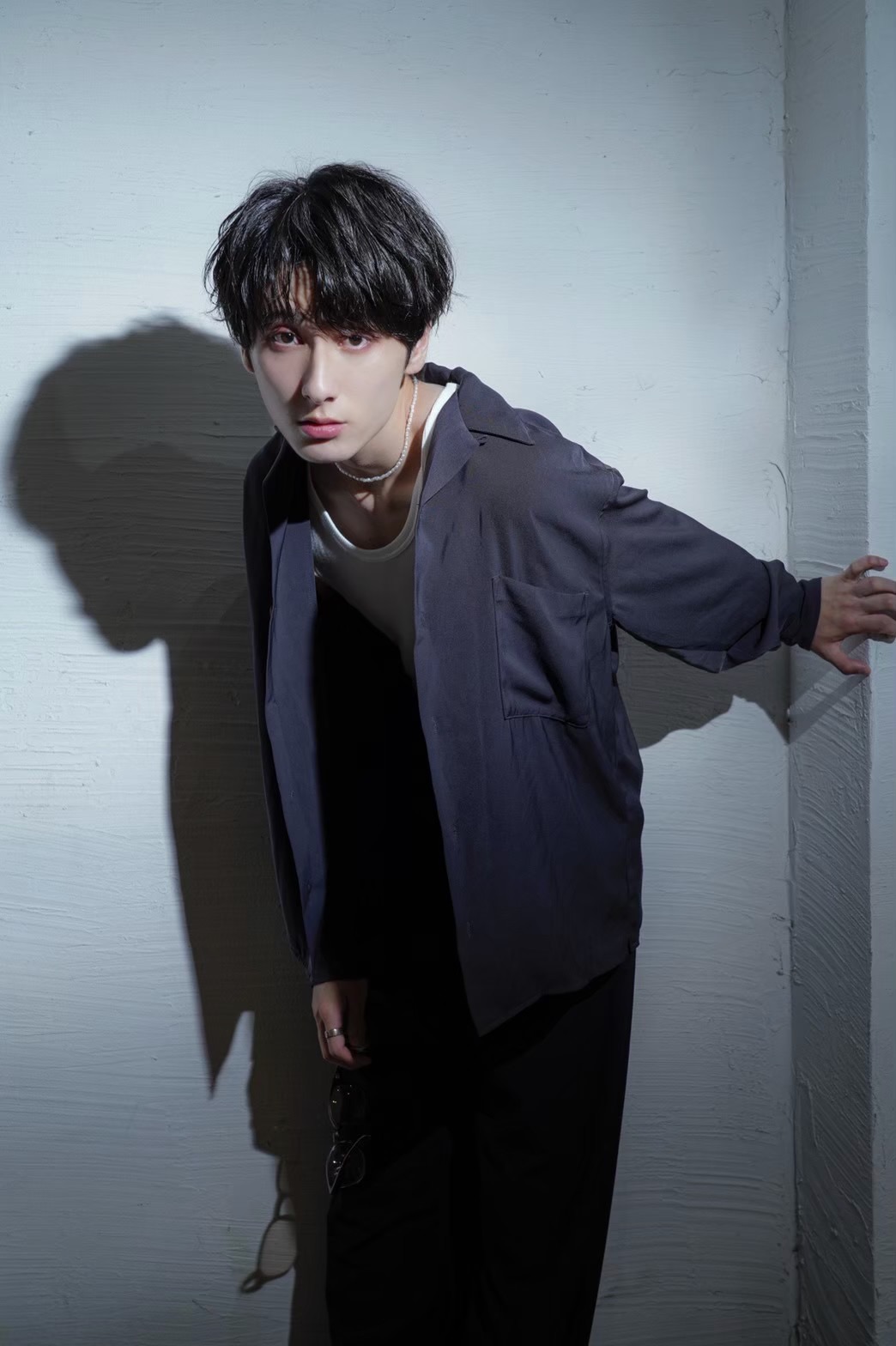 Stylist working on hair